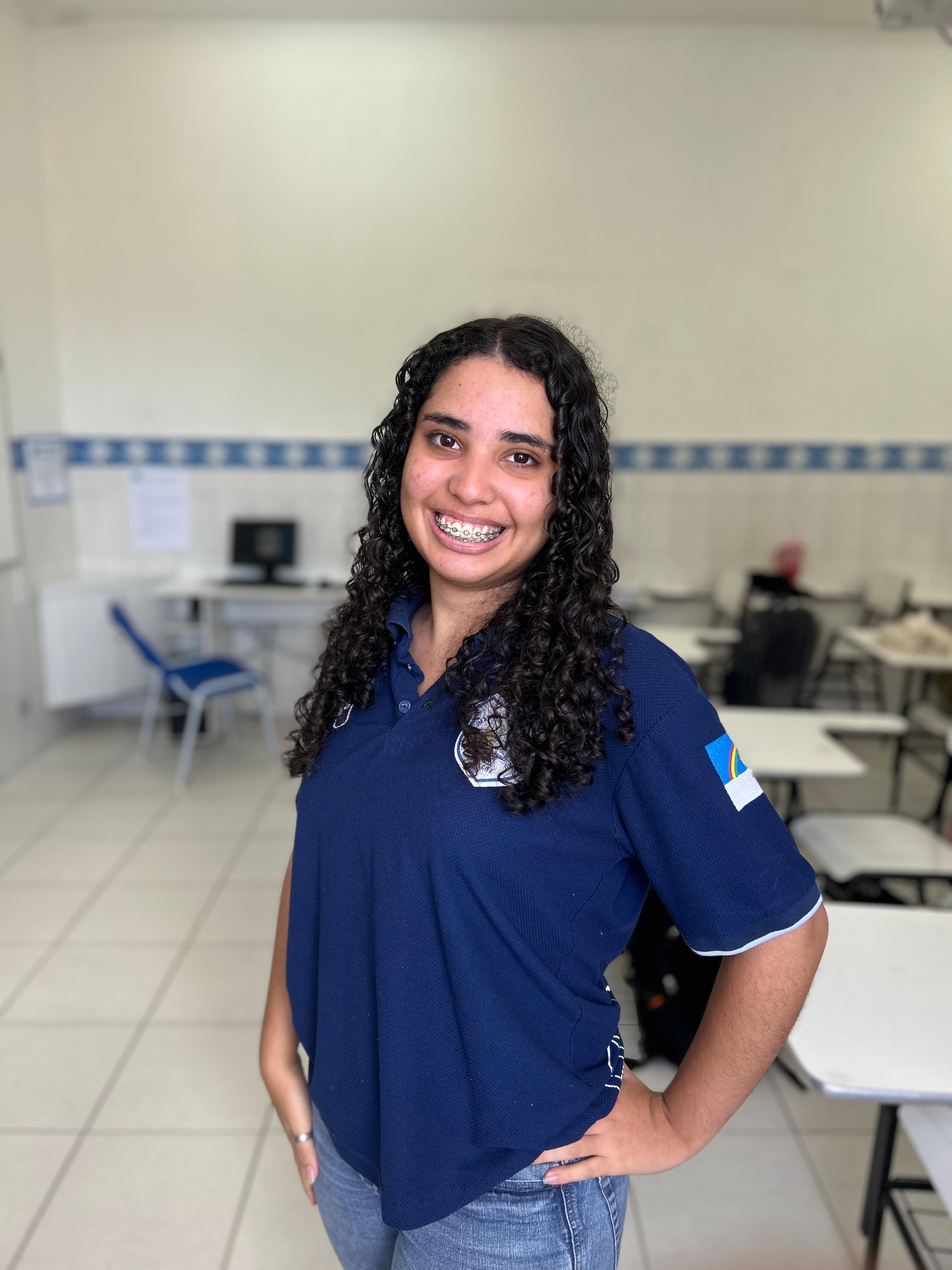 Foto da pesquisadora Lyvia Beatriz.