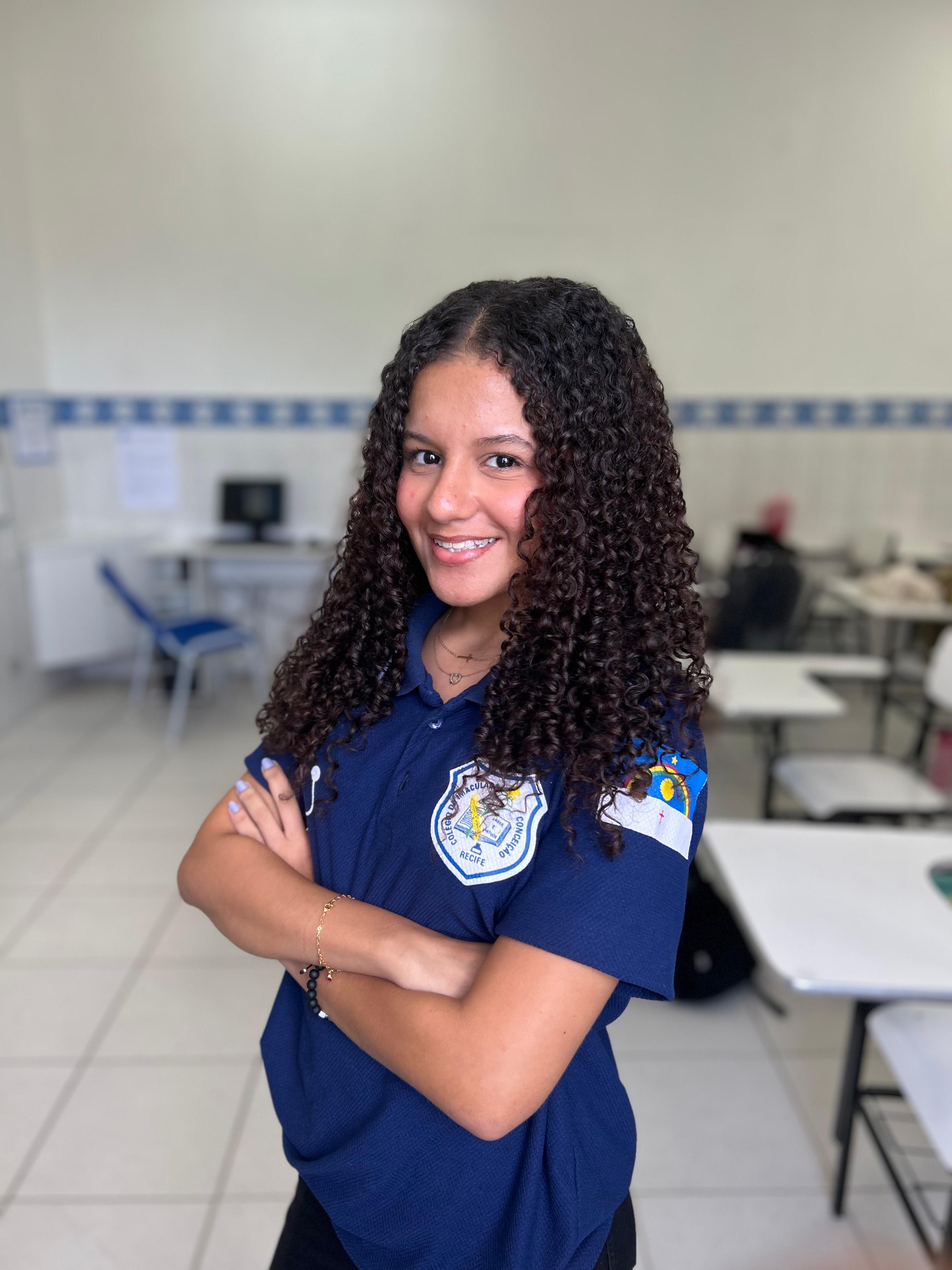Foto da pesquisadora Maria Eduarda.
